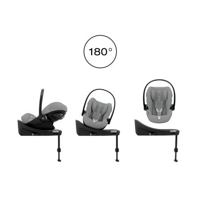 Cybex Gazelle S 3-in-1 Kinderwagen Set XL - Silver/Stone Grey Cybex Gazelle S 3-in-1 Kinderwagen Set XL - Silver/Stone Grey