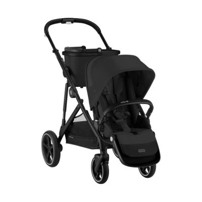 Cybex Kinderwagen Gazelle S Moon Black + Reiswieg