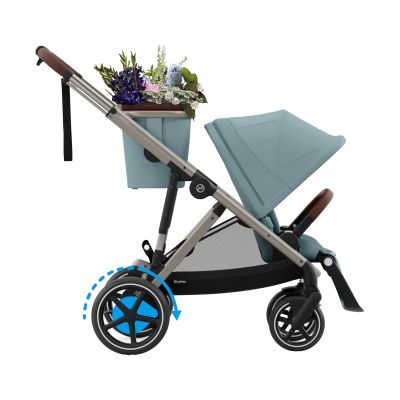 Cybex Wandelwagen eGazelle S TPE Stormy Blue/Light Blue