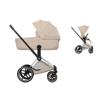 Cybex Priam 5 Style 2-in-1 Kinderwagen Chrome Brown