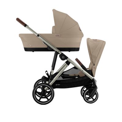 Cybex Tweelingwagen Gazelle S Almond Beige - Beige