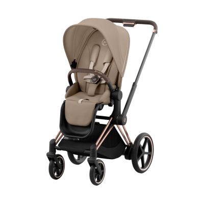 Cybex Kinderwagen 2-in-1 e-Priam 4 Rosegold - Cozy Beige
