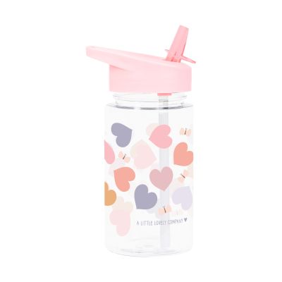 A Little Lovely Company Drinkfles - Hearts