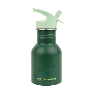 A Little Lovely Company Kleine RVS Drinkfles - Dinosaur A Little Lovely Company Kleine RVS Drinkfles - Dinosaur