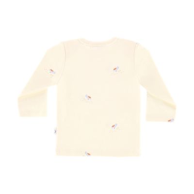 DAY T-Shirt Lange Mouw - Cream - Mt. 50/56