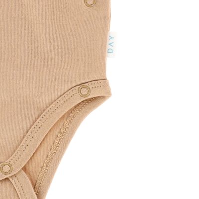 DAY Overslagromper Korte Mouw - Mocha - Mt. 50/56