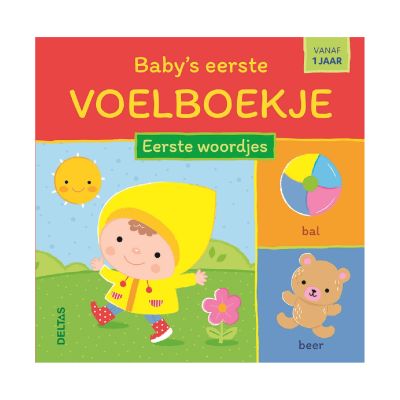 Deltas Baby's Eerste Voelboekje - Eerste Woordjes