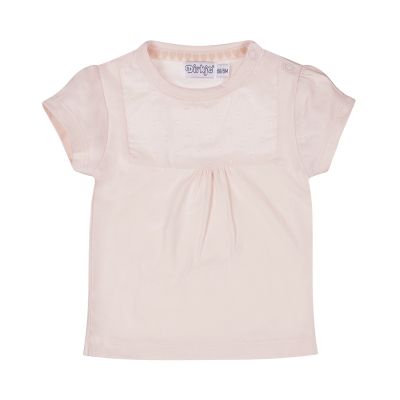 Dirkje T-Shirt Korte Mouw - Light Peach