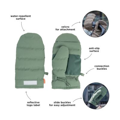 Done By Deer Kinderwagen Handschoenen - Green Done By Deer Kinderwagen Handschoenen - Green