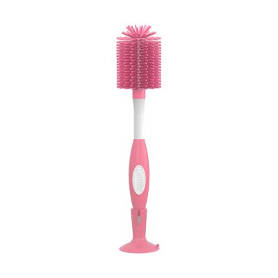 Dr. Brown's Flessenborstel Siliconen Roze