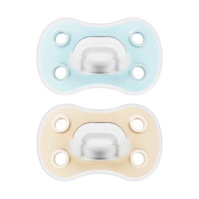 Dr. Brown's Fopspeen - Symmetrisch - 0-6 Mnd - 2 Stuks - Blue/Cream Dr. Brown's Fopspeen - Symmetrisch - 0-6 Mnd - 2 Stuks - Blue/Cream