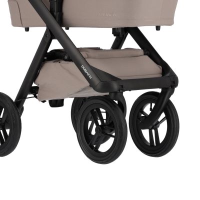 Dubatti One E6 Kinderwagen 2-in-1 - Dark Brown / Soft Taupe Dubatti One E6 Kinderwagen 2-in-1 - Dark Brown / Soft Taupe