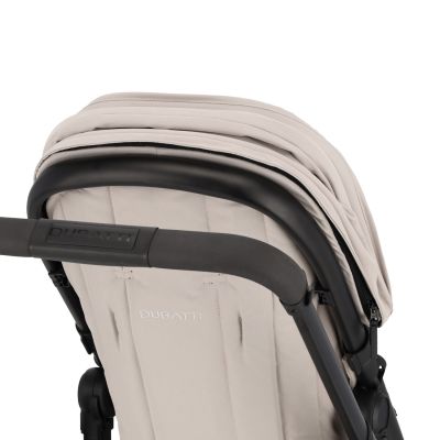 Dubatti One E6 Kinderwagen 2-in-1 - Black / Tofu Grey