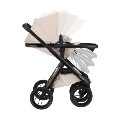 Dubatti One E6 Kinderwagen 2-in-1 - Black / Tofu Grey