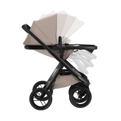 Dubatti One E6 Kinderwagen 2-in-1 - Black / Soft Taupe Dubatti One E6 Kinderwagen 2-in-1 - Black / Soft Taupe
