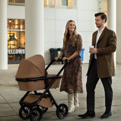 Dubatti One E6 Kinderwagen 2-in-1 - Black / Soft Terra