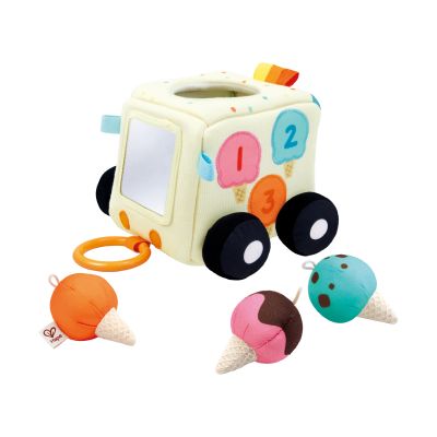 Hape Activiteitenspeelgoed - Sensory Scoop Ice Cream Truck