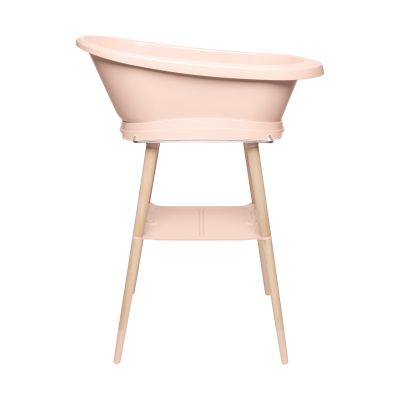 Bebe-Jou Sense Babybad en Badstandaard - Pale Pink Bebe-Jou Sense Babybad en Badstandaard - Pale Pink