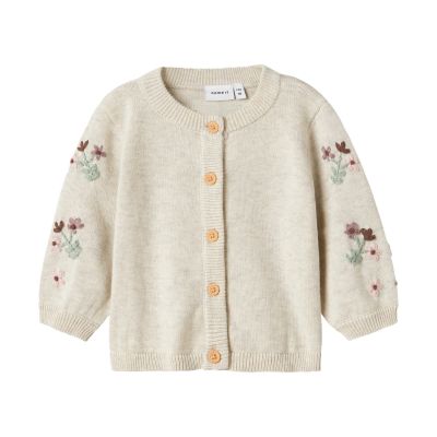 Name It Nussy Knit Vest - Maat 62 - Peyote Melange