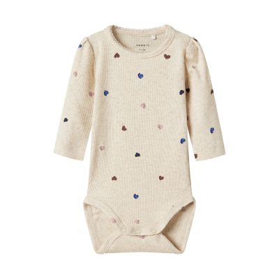 Name It Nutti Romper - Maat 62 - Peyote Melange 