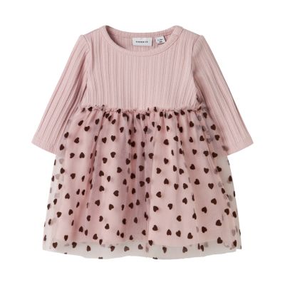 Name It Nea Tulle Jurk - Maat 74 - Burnished Lilac 