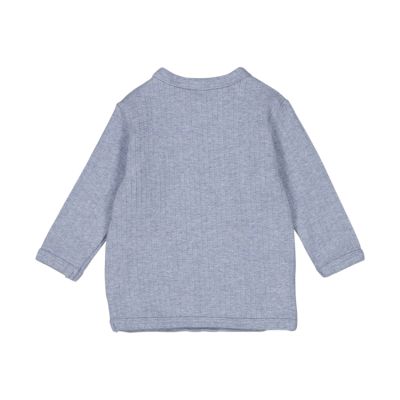 Feetje Farm Life Overslagshirt Rib - Mt. 44 - Blauw Melange