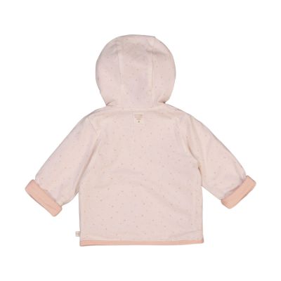 Feetje Jas Met Capuchon Omkeerbaar Print The Magic Is In You Roze 62