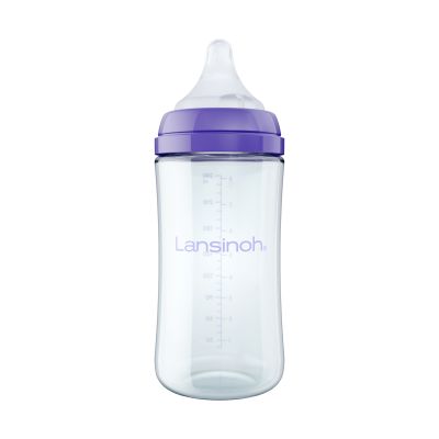 Lansinoh Natural Wave Fles - Glas - 240ml