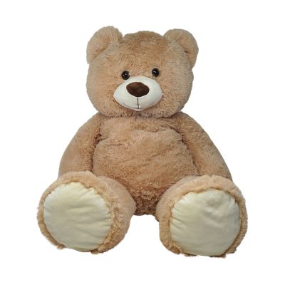 JollyPlush Knuffelbeer - 100 cm - Lichtbruin