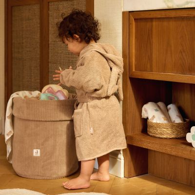 Jollein Badjas - 1-2 Jaar - Milky Coffee Jollein Badjas - 1-2 Jaar - Milky Coffee