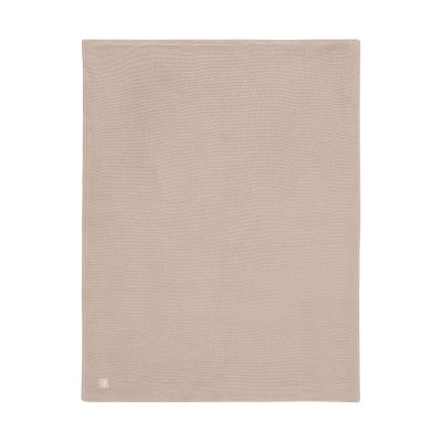 Jollein Ledikantdeken Basic Knit Wild Rose/Fleece 100 x 150 cm