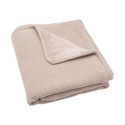 Jollein Basic Knit Wiegdeken Fleece