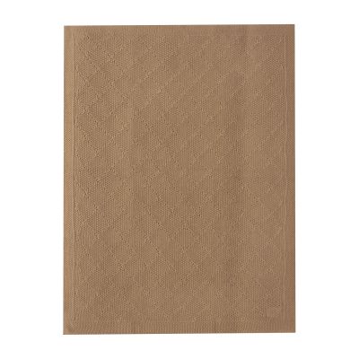 Jollein Check Knit Ledikantdeken - 100 x 150 cm - Biscuit 