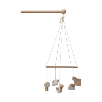 Jollein Mobiel Hout Farm 20 x 20 cm