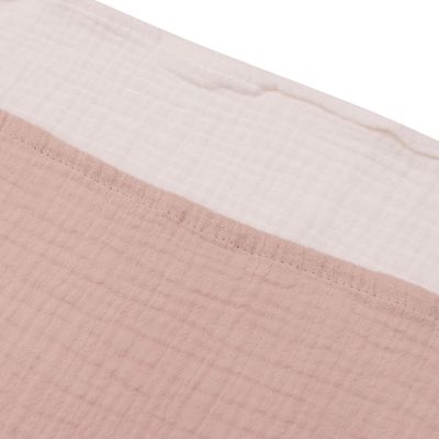 Jollein Multidoek Hydrofiel Small Wild Rose / Ivory 70 x 70 cm 4-Pack