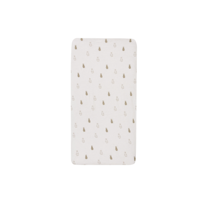 Jollein Wieghoeslaken Jersey Happy Miffy Olive Green 40/50 x 80/90 cm