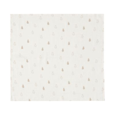 Jollein Multidoek Happy Miffy Nougat 70 x 70 cm 3-Pack