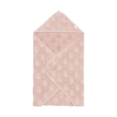Jollein Badcape Badstof Miffy Jacquard Wild Rose