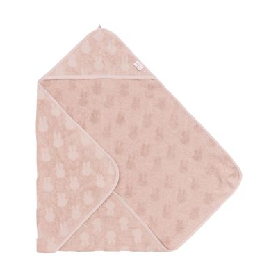 Jollein Badcape Badstof Miffy Jacquard Wild Rose