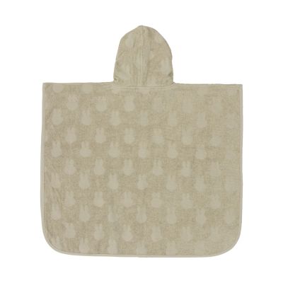 Jollein Miffy Jacquard Badponcho - Olive Green
