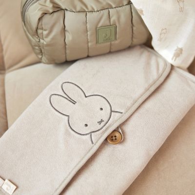 Jollein Verschoningsmat Badstof Miffy Nougat
