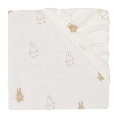 Jollein Aankleedkussenhoes Jersey Happy Miffy Nougat