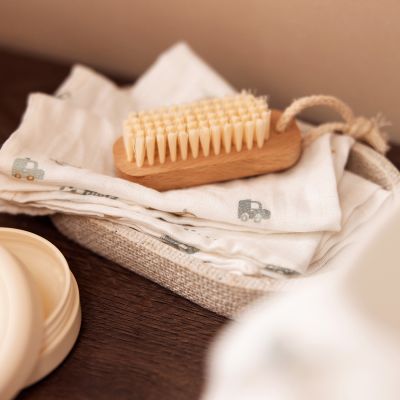 Jollein On The Go Monddoekje - 3 Stuks - 31 x 31 cm - Hydrofiel 