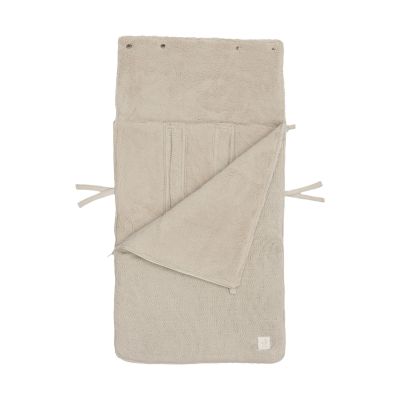 Jollein Sprinkle Knit Voetenzak - Groep 0+ 3/5 Punts Gordel - Sand Jollein Sprinkle Knit Voetenzak - Groep 0+ 3/5 Punts Gordel - Sand