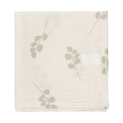 Jollein Monddoek Hydrofiel Twig Olive Green 31 x 31 cm 3-Pack