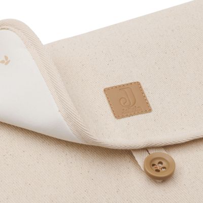 Jollein Verschoningsmat Met Opbergvakken Twill Natural