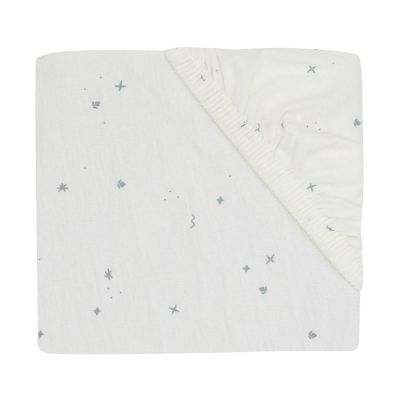 Jollein Twinkling Hoeslaken Ledikant - Jersey - 60 x 120 cm