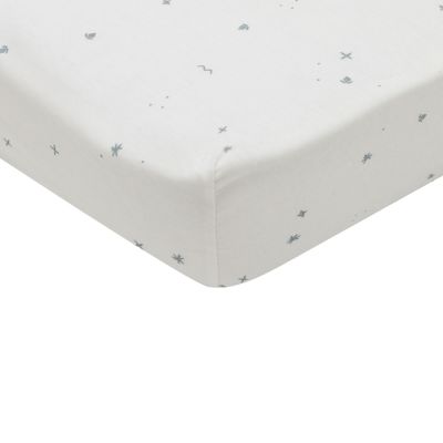 Jollein Twinkling Hoeslaken - 40/50 x 80/90 cm - Jersey - Sea Green