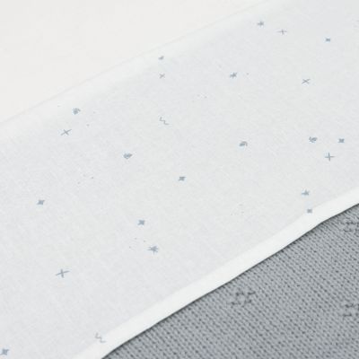 Jollein Twinkling Wieglaken - 75 x 100 cm - Sea Green
