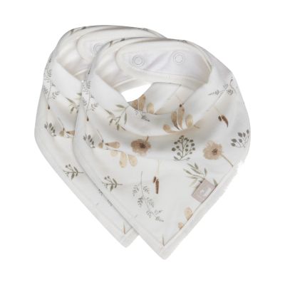 Jollein Slab Bandana Wild Flowers 2-pack